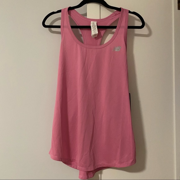 New Balance workout racerback tank top in pink, size L ✨ - Picture 1 of 5